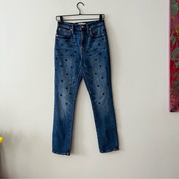 Madewell The High-Rise Slim Boyjean: Beaded Edition - Picture 3 of 11